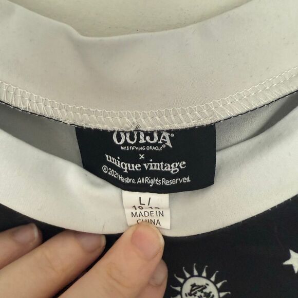 Unique Vintage x Ouija Women’s Large Goth Punk Dress Halloween - Picture 2 of 5